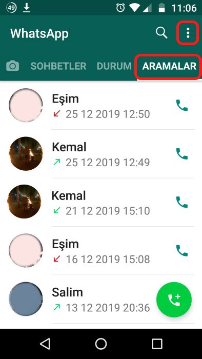 Whatsapp geçmişi silme