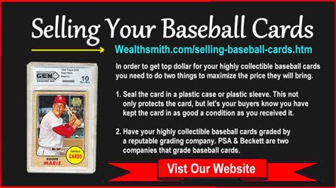 Where To Sell Baseball Cards For Cash