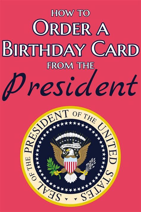 White House Birthday Greetings For Seniors