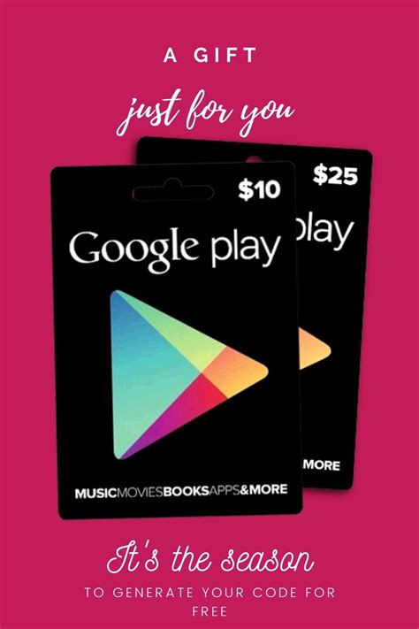 Win Google Play Gift Card