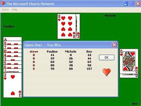 Windows Xp Hearts Game Download