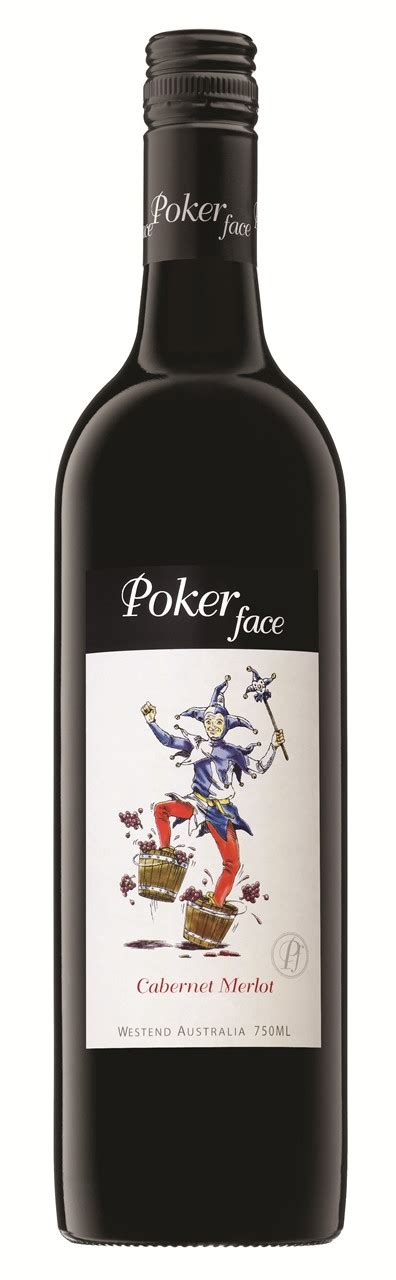 Wine poker face cabernet merlot