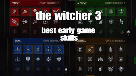 Witcher 3 Best Skill