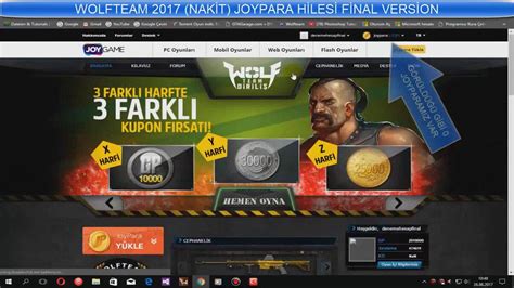 Wolfteam nakit hilesi 2017 indir