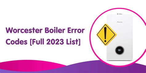 Worcester Boiler Error Code 2951