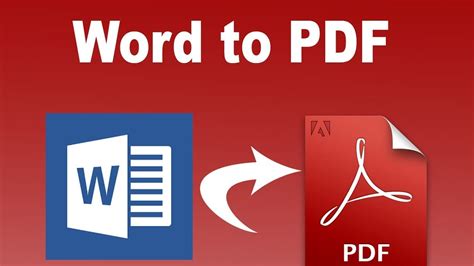 Word to pdf converter برنامج