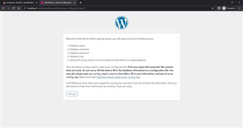Wordpress Install Script