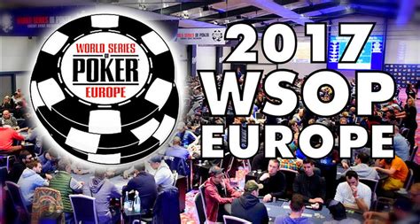 World Series Of Poker Europe World Series Of Poker Europe