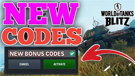 Wot Blitz Bonus Codes Free