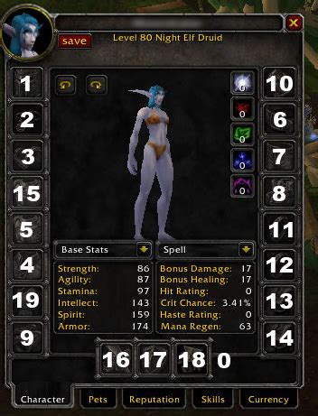 Wow Gear Slot Numbers