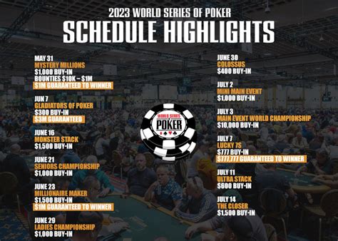 Wpt Poker Schedule 2023