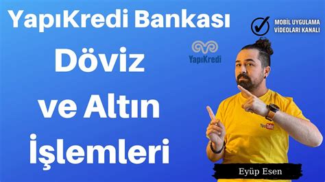 Yapı kredi döviz altın