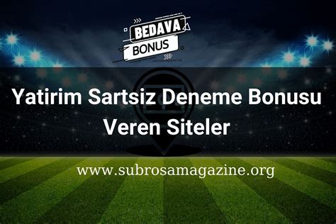 Yatirma Sartsiz Bonus Veren Bahis Siteleri Yatirma Sartsiz Bonus Veren Bahis Siteleri