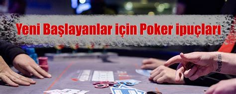 Yeni başlayanlar üçün poker tərəfindən