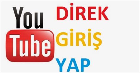 Youtube giriş