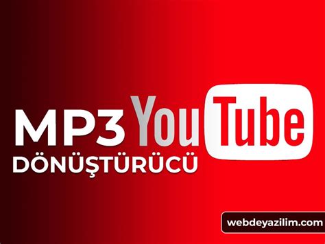 Youtube videosunu mp3 olarak indirme programı