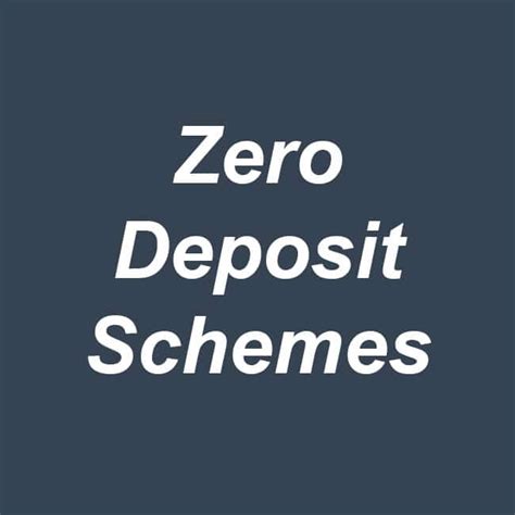 Zero Deposit Scheme For Tenants