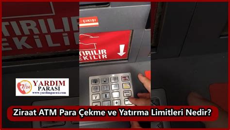 Ziraat atm msü para yatırma