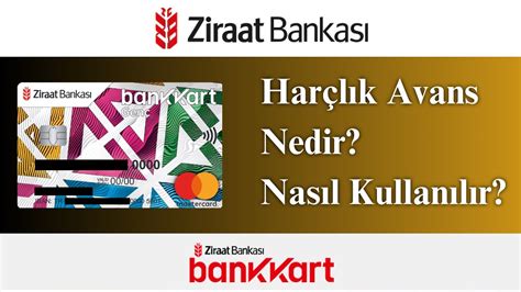 Ziraat bankası genç kart harçlık avans nasıl çekilir