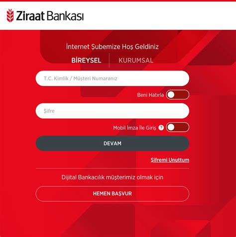 Ziraat internet bankacılığı kullanımı