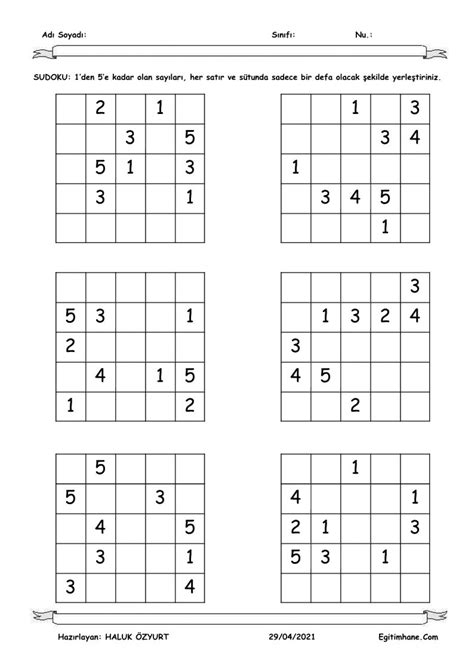 Zor sudoku