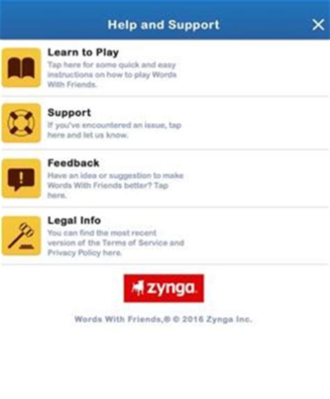 Zynga Support Site